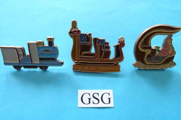 Voertuigen nr. EPP433-01 t/m EPP435-02, Verzamelen, Efteling, Zo goed als nieuw, Button of Speldje, Ophalen