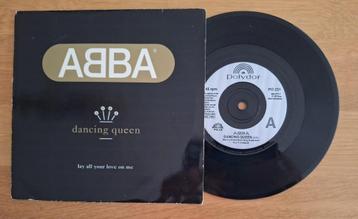 ABBA single Dancing Queen / Lay all your love on me  beschikbaar voor biedingen