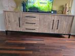Pronto wonen mangohouten dressoir kast 2.50m x78cm hoog, Huis en Inrichting, Ophalen, Nieuw, 25 tot 50 cm