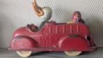 Brandweerwagen hard plastic, Antiek en Kunst, Antiek | Speelgoed, Ophalen of Verzenden