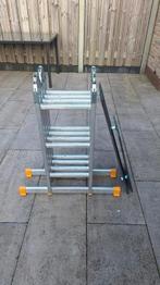 Vouwladder 4x3, Doe-het-zelf en Verbouw, Ladders en Trappen, Ophalen, Zo goed als nieuw