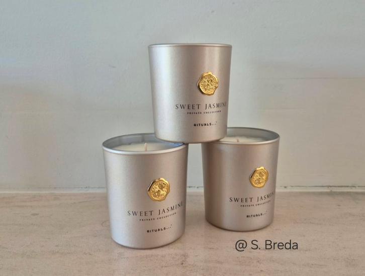 Rituals Geurkaars | Sweet Jasmine | 140 gram kaars ZD, Huis en Inrichting, Woonaccessoires | Kandelaars en Kaarsen, Nieuw, Kaars