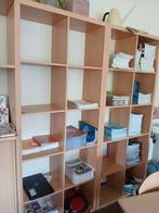 Vakkenkast. 2x. 8 vakken elk. Houtkleur, Ophalen, Zo goed als nieuw