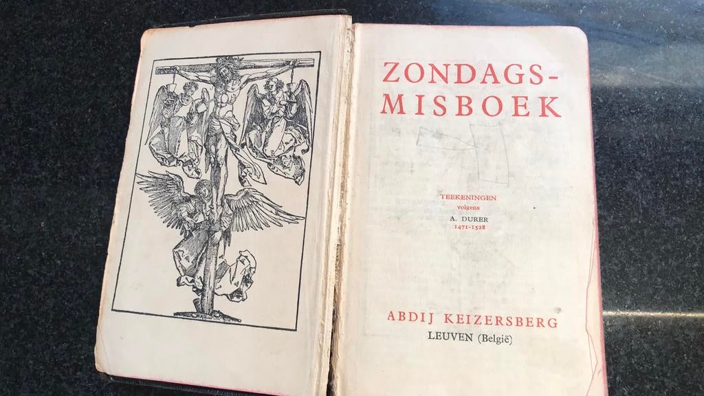 Zondagsmisboek, Antiek en Kunst, Ophalen of Verzenden