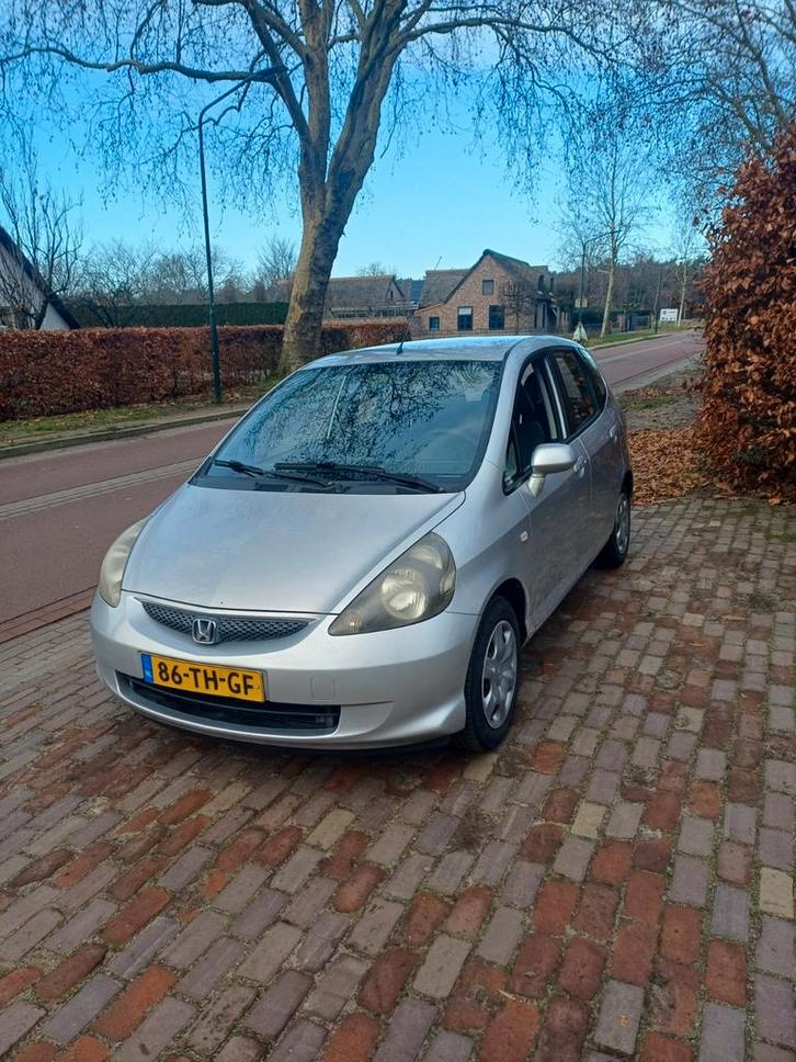 Honda Jazz 1.2 I 2006 Grijs, Auto's, Honda, Bedrijf, Jazz, ABS, Airbags, Airconditioning, Boordcomputer, Centrale vergrendeling