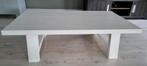 Houten Salontafel - Wit geschilderd, Huis en Inrichting, Tafels | Salontafels, Gebruikt, 100 tot 150 cm, Minder dan 50 cm, Rechthoekig