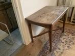 Vintage / antieke eikenhouten tafel, massief hout, Ophalen, Gebruikt, 100 tot 150 cm, 75 cm of meer
