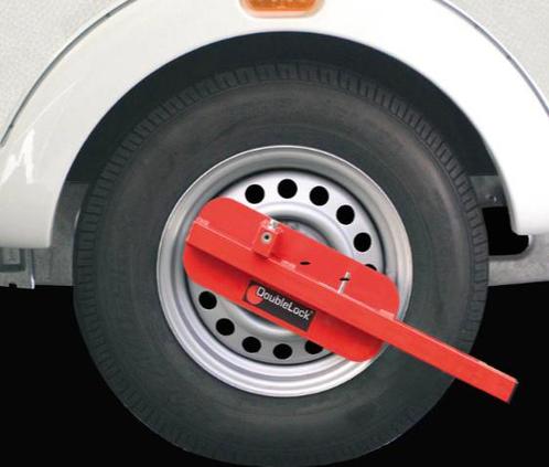 Wielklem Doublelock Compact Buffalo SCM RED., Caravans en Kamperen, Caravan accessoires, Nieuw, Ophalen of Verzenden