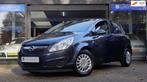 Opel Corsa 1.2-16V Selection 80pk|5drs|AUX|APK|Nette auto, Auto's, Voorwielaandrijving, Stof, Gebruikt, Zwart