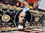 Godfather Lv dollar schilderij 50x120 cm, Nieuw, Schilderij, Ophalen of Verzenden, 75 cm of meer