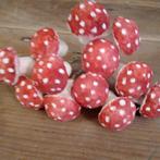 Set watten paddenstoelen, Antiek en Kunst, Curiosa en Brocante, Verzenden