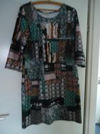 Sensi Wear fleurige winterjurk - maat M, Kleding | Dames, Maat 38/40 (M), Ophalen of Verzenden, Sensi Wear, Knielengte