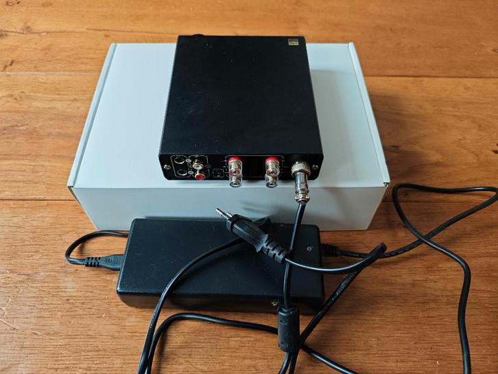 TOPPING PA5 II Compact Desktop Versterker  klasse D, Audio, Tv en Foto, Versterkers en Receivers, Zo goed als nieuw, Stereo, 120 watt of meer