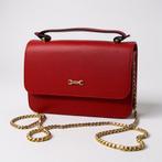 Rode Schoudertas met Gouden Ketting, Verzenden, Nieuw, Rood, Schoudertasje