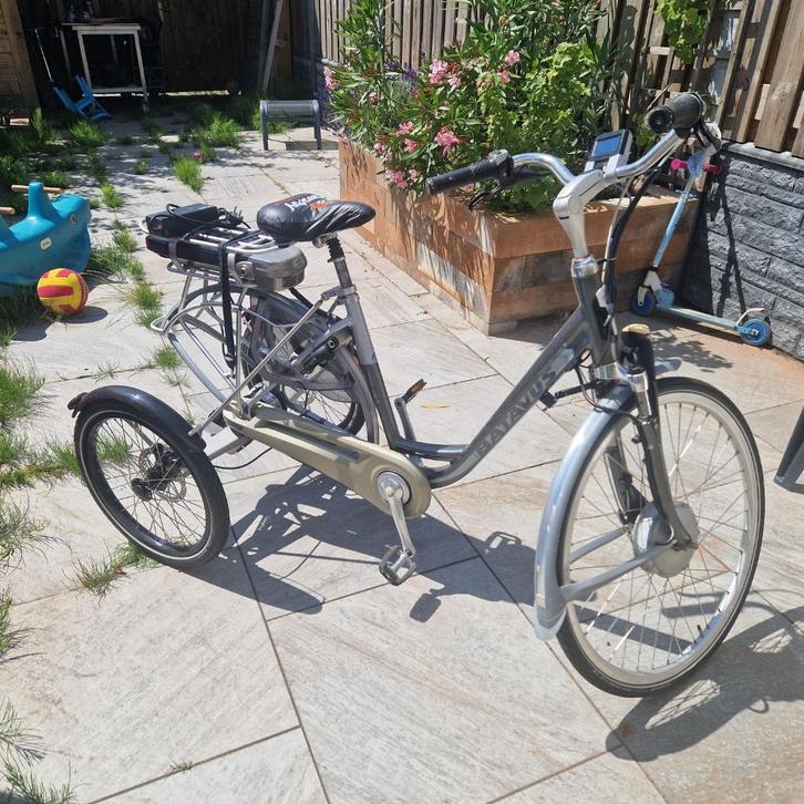 elektrische fiets, Fietsen en Brommers, Elektrische fietsen, Zo goed als nieuw, Batavus, 51 tot 55 cm, 50 km per accu of meer