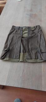 Rok, Ophalen of Verzenden, Zo goed als nieuw, Bruin, Onder de knie