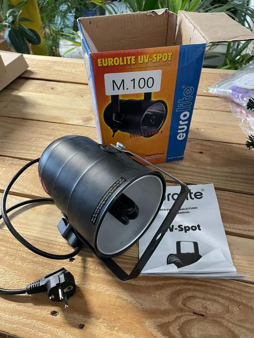 Eurolite uv-spot ultravioleta, Muziek en Instrumenten, Licht en Laser, Gebruikt, Licht, Ophalen of Verzenden