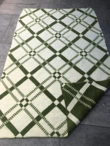 200x115 zuiver wollen deken plaid. beschikbaar voor biedingen