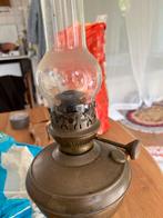 Oude Olielamp met Glazen Kap, Ophalen