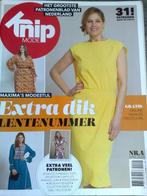 Knipmode april nr. 4 / 2021 , maat 34 t/m 54 ,extra dik, Nieuw, Knipmode, Verzenden