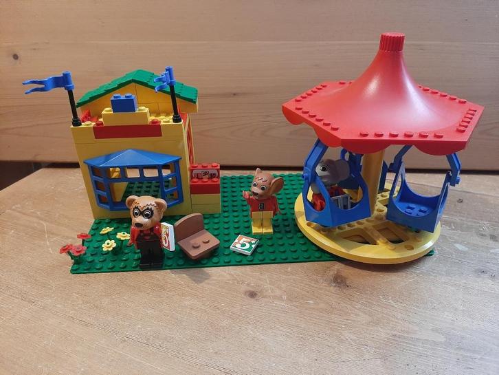 Fabuland Lego 3668 - Merry Go Round, Kinderen en Baby's, Speelgoed | Duplo en Lego, Zo goed als nieuw, Lego, Complete set, Ophalen of Verzenden