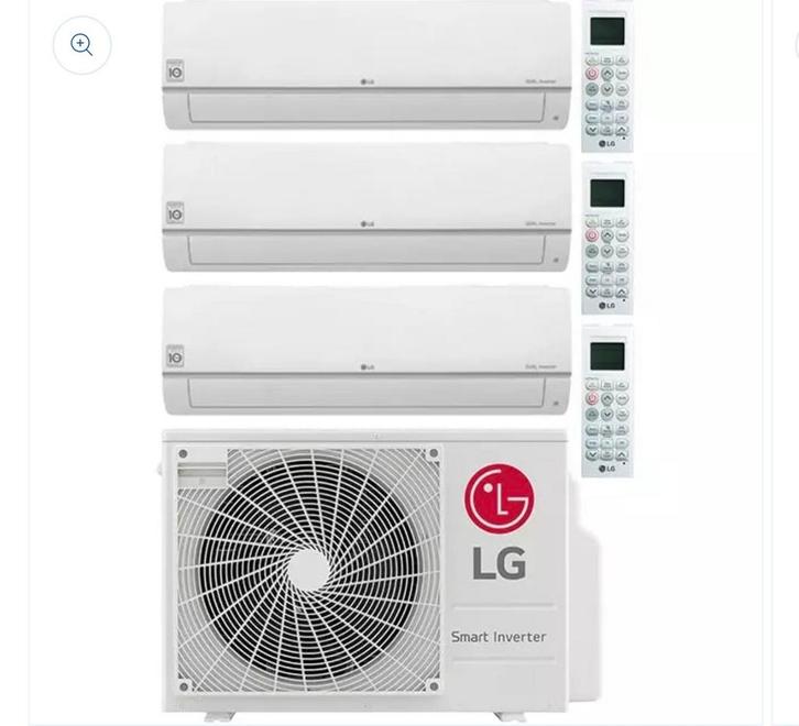 LG Multi Split Airco - Smart inverter, Witgoed en Apparatuur, Airco's, Nieuw, Wandairco, Minder dan 60 m³, 3 snelheden of meer