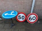 verkeersbord 2x, Ophalen, Gebruikt, Reclamebord