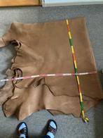 Dikke leren lap, Hobby en Vrije tijd, Stoffen en Lappen, Bruin, 120 cm of meer, Leer of Kunstleer, Ophalen of Verzenden