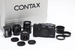 Contax g2 black set 28 / 45 / 90mm TLA200 + suitcase, Audio, Tv en Foto, Fotocamera's Analoog, Spiegelreflex, Ophalen of Verzenden