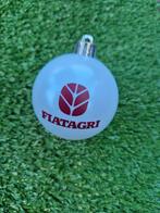 Witte kerstbal Fiatagri, Ophalen of Verzenden, Nieuw, Gebruiksvoorwerp