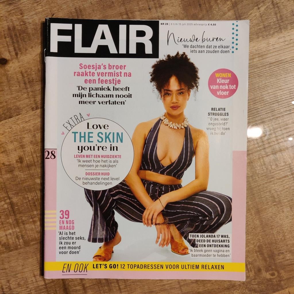 Flair Nummer 28 2025, Boeken, Tijdschriften en Kranten, Ophalen of Verzenden, Zo goed als nieuw, Damesbladen