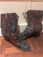 Laura Vita Veterboots Maat 38 - Kleurrijk!, Kleding | Dames, Schoenen, Ophalen of Verzenden, Zo goed als nieuw, Overige kleuren