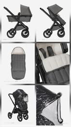 Dubatti One kinderwagen 2in1met toebehoren (groen en grijs), Overige merken, Gebruikt, Luchtbanden, Ophalen of Verzenden