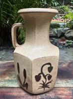 West Germany 497-18 Vintage Scheurich Keramik Vaas, Gebruikt, Overige kleuren, 50 tot 75 cm, Aardewerk of Porselein