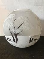 Handgeblazen Kerst Bol Waxinelichthouder uit Tsjechië, Ophalen of Verzenden, Nieuw