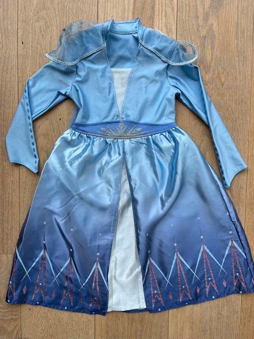Verkleed jurk Frozen mt 122/128, Kinderen en Baby's, Carnavalskleding en Verkleedspullen, Gebruikt, Meisje, 122 t/m 128, Ophalen of Verzenden