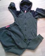 NIKE Tech Fleece jogging pak Olive/Zwart XS/S, Verzenden, Nike, Maat 36 (S), Gedragen