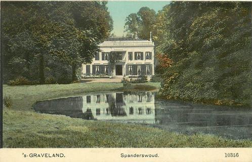 (388-017-005) s-Graveland Spanderswoud, Verzamelen, Ansichtkaarten | Nederland, Noord-Holland, Ophalen of Verzenden