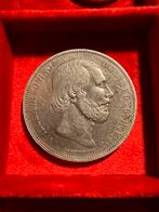 2 1/2 gulden 1871, Postzegels en Munten, Zilver, 1 gulden, Ophalen of Verzenden, Koningin Juliana