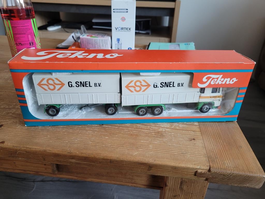 Scania combi g snel, Hobby en Vrije tijd, Modelauto's | 1:50, Nieuw, Bus of Vrachtwagen, Tekno, Ophalen of Verzenden