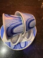 Twee Sinki kop en schotels, Ophalen of Verzenden, Zo goed als nieuw, Porselein, Kop en/of schotel