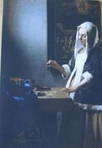 Johannes Vermeer - vrouw met weegschaal - 1664, Verzamelen, Ansichtkaarten | Themakaarten, Verzenden, 1980 tot heden, Ongelopen