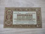 Bijna UNC biljet 1 gulden 1920, zilverbon van het oude type, 1 gulden, Ophalen of Verzenden