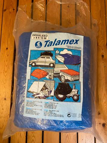 Talamex Boot Dekzeil 8x10m Blauw - Nieuw! beschikbaar voor biedingen