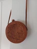 Rond rieten tas, Ophalen of Verzenden, Nieuw, Zwart