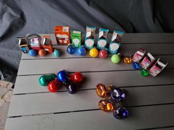 Set gekleurde kopspiegel, reflectorl en gewone gloeilampen,  beschikbaar voor biedingen