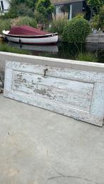 Oude antieke deur. . Etalage presentatie. Ibiza style., Ophalen, Gebruikt, Minder dan 80 cm, Binnendeur