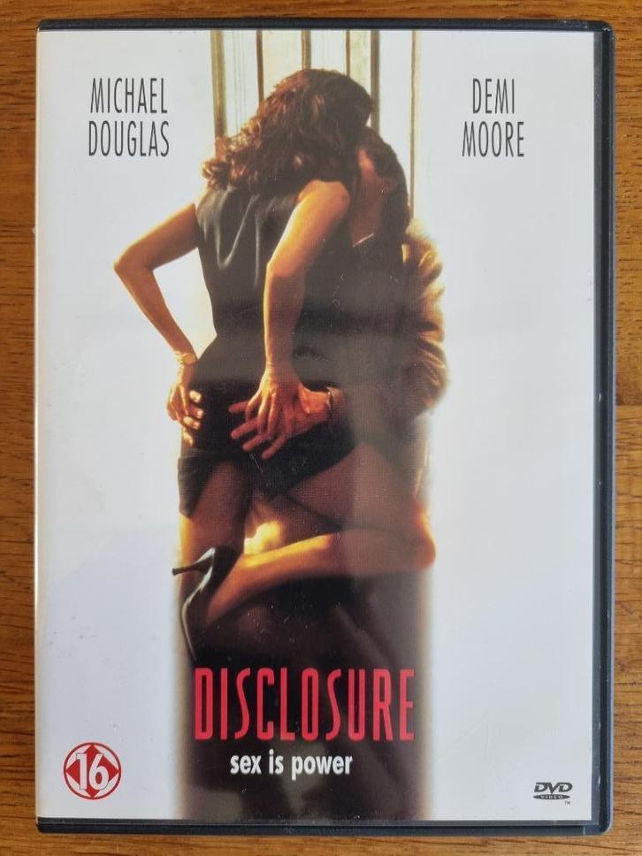 Disclosure | Barry Levinson, Cd's en Dvd's, Dvd's | Thrillers en Misdaad, Zo goed als nieuw, Overige genres, Vanaf 16 jaar, Ophalen of Verzenden