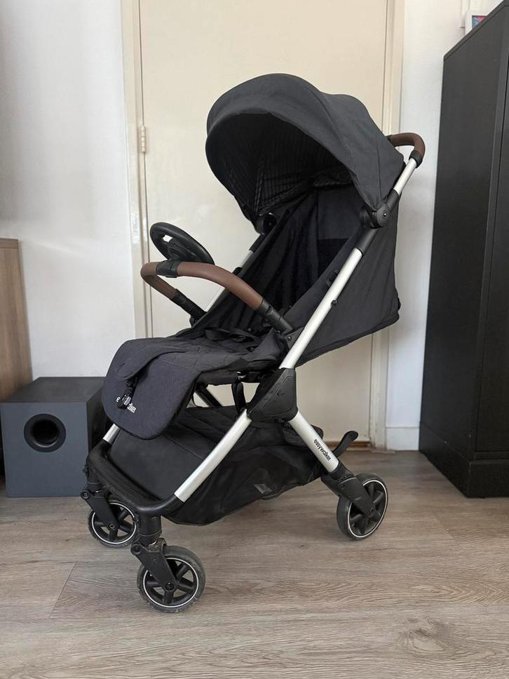 Easywalker Jackey Limited Edition + accessoires, Kinderen en Baby's, Buggy's, Zo goed als nieuw, Overige merken, Regenhoes, Voetenzak