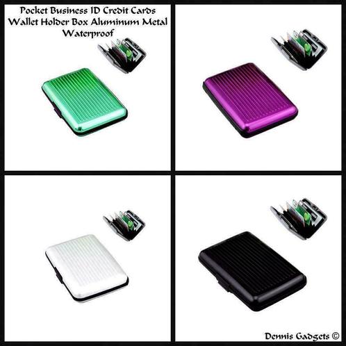 Dennis Gadgets: Alu cardholder in div. kleuren, Spelcomputers en Games, Spelcomputers | Overige Accessoires, Nieuw, Ophalen of Verzenden
